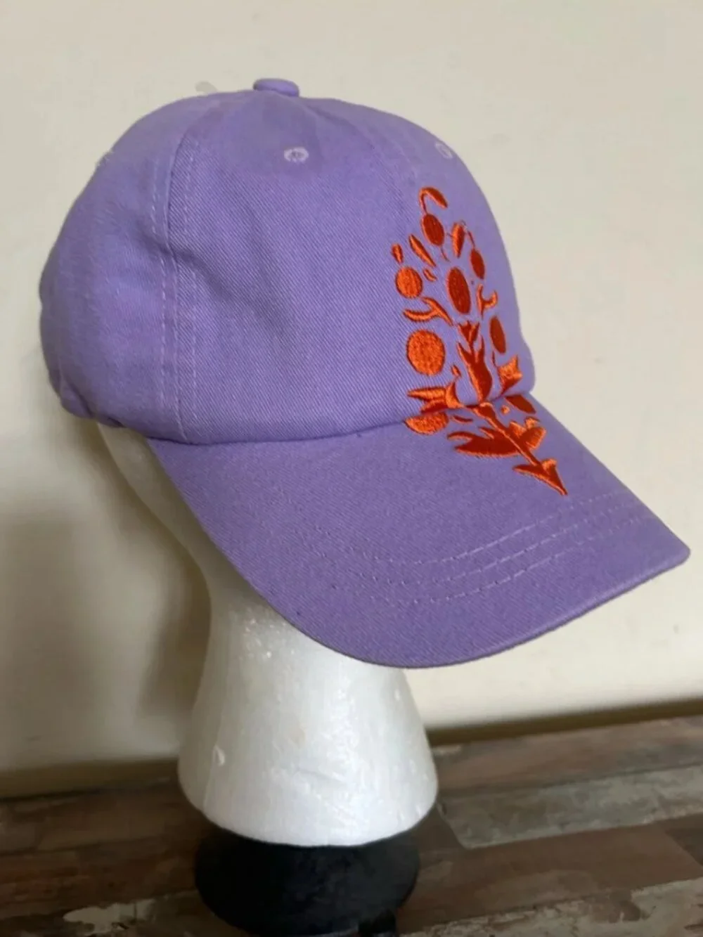 Free People NWT purple lavander baseball cap hat New with tag